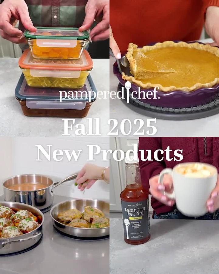🍁✨ Fall just got a whole lot tastier! Our NEW Pampered Chef products are here to make weeknight dinners, game-day spreads, and holiday hosting easier (and more fun) than ever. 🎃🍂

Which one do you want to see in action first? 👇

 #PamperedChef #FallCooking #HolidayHosting #WeeknightDinners #GameDaySpread