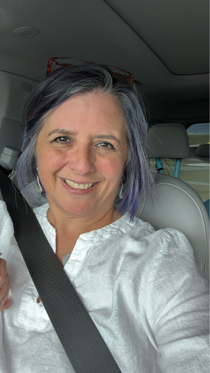 All smiles after my first day subbing for the school year. I wnjoy mixing it up with the kids and helping a teacher out!